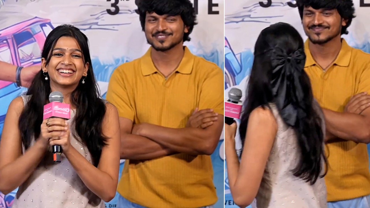 Actress Ananthika Sanilkumar Speech at #Romanchakam Movie Press Meet | News Buzz