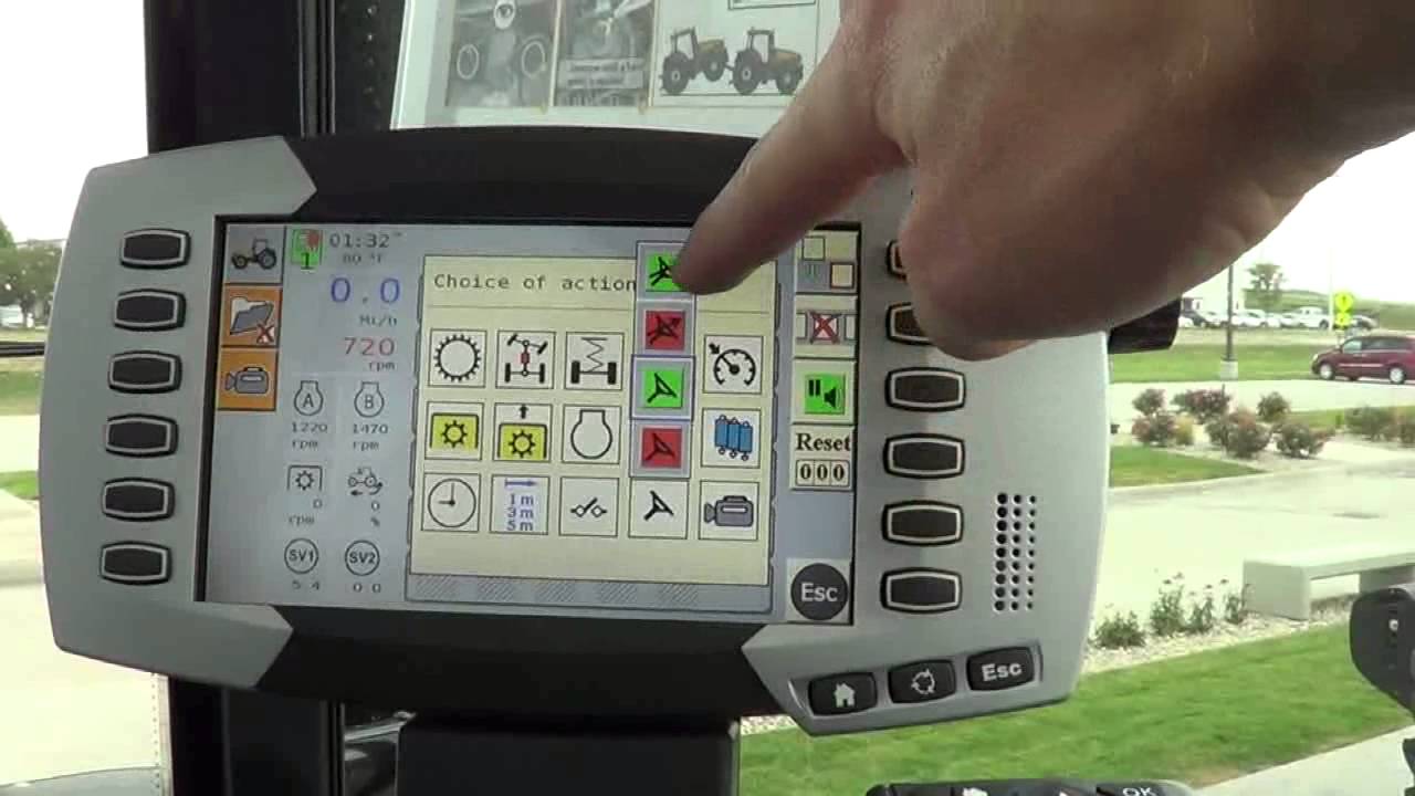 MT600 TMC Headland Management Screen