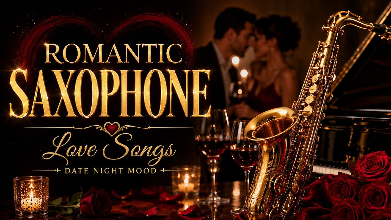 Romantic Saxophone Love Songs | Smooth Sax for Date Night & Candlelight Dinner