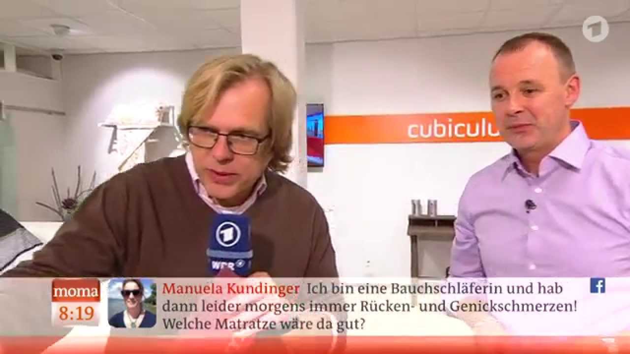 Dirk Fischer von Cubiculum  im Morgenmagazin der ARD