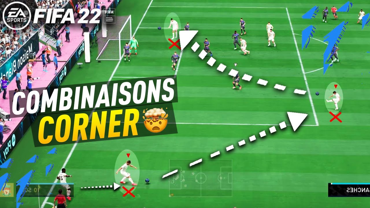 TUTO FIFA 22 - COMBINAISONS INCROYABLES sur CORNER - GLITCH?