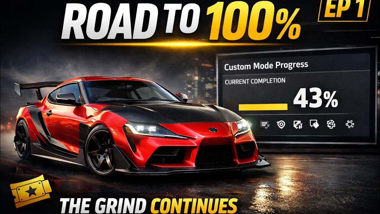 🎬 Road to 100% Custom Mode – Episode 1 | The Grind Continues