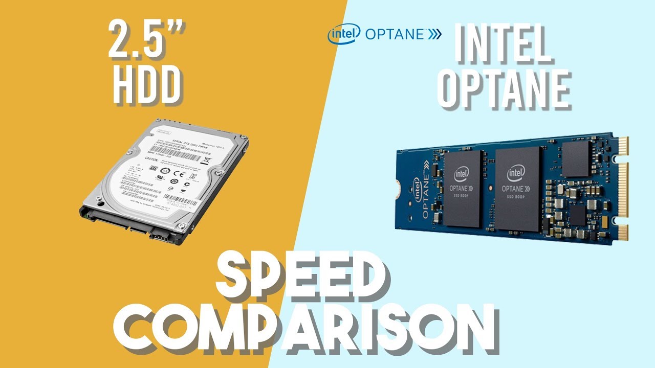 HDD vs HDD + Intel Optane Windows Startup Comparison