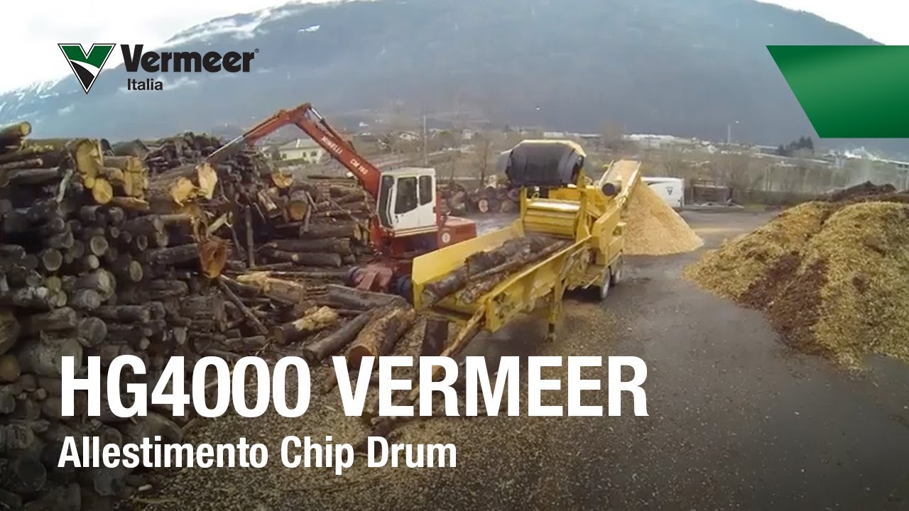 Trituratore Vermeer HG4000 Chip Drum
