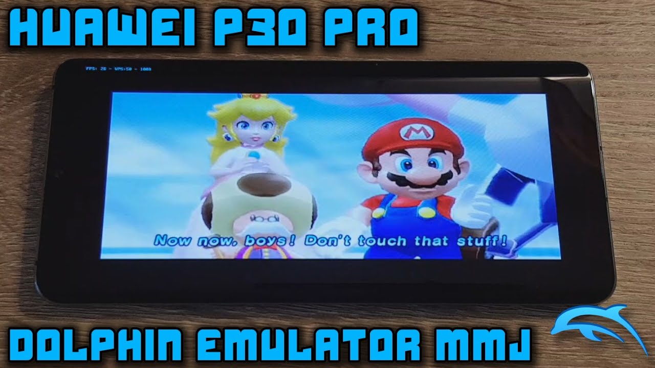 Huawei P30 Pro (Kirin 980) - Super Mario Sunshine / Soulcalibur II / Wind Waker - Dolphin MMJ - Test