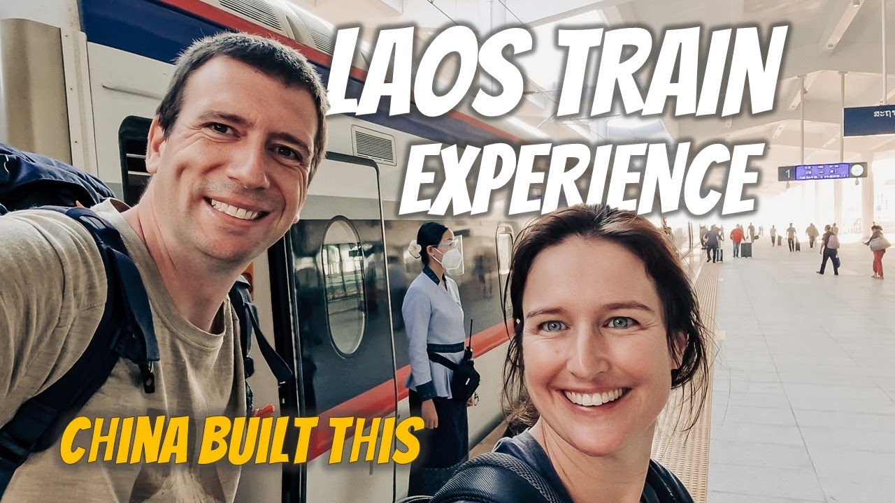 Ce TRAIN peut vous emmener jusqu'en CHINE ! De Vientiane à Vang Vieng à Luang Prabang -