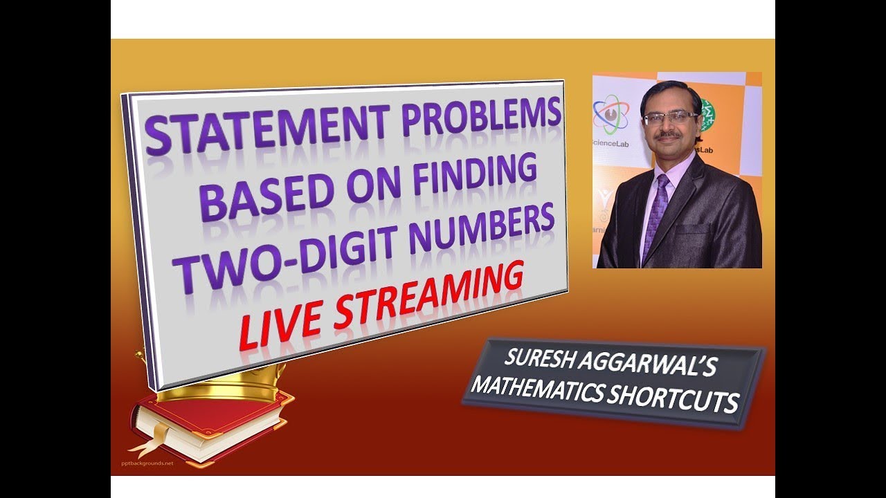 Statement Problems on Finding Two-Digit Numbers