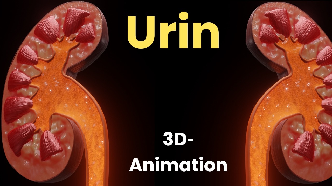 So entsteht Urin | in 5 Min. verstehen | 3D Animation