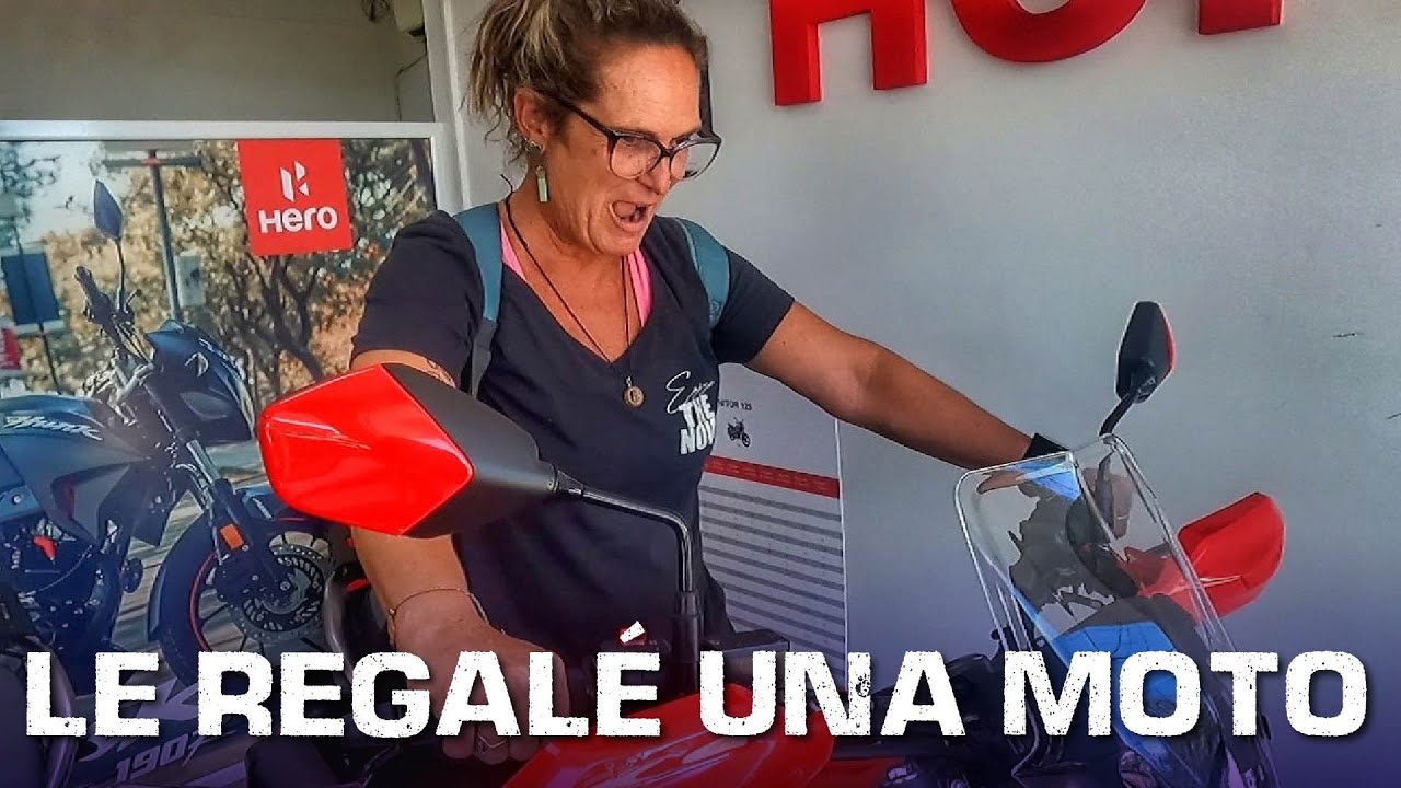 Le REGALO una MOTO a mi MAMÁ ¡y otra para mí! | HERO XPULSE 200 - Nos vamos a Ushuaia a probarlas