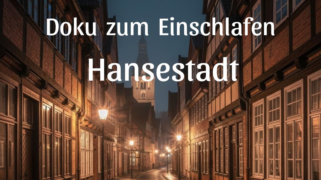 Eine ruhige Nacht in einer Hansestadt Lichter, Gassen und leise Wege – Doku zum Einschlafen