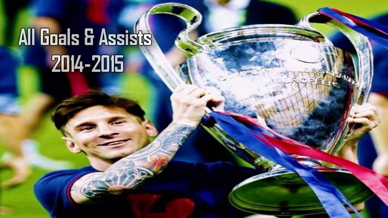 Lionel Messi All Goals & Assists 2014-2015 HD