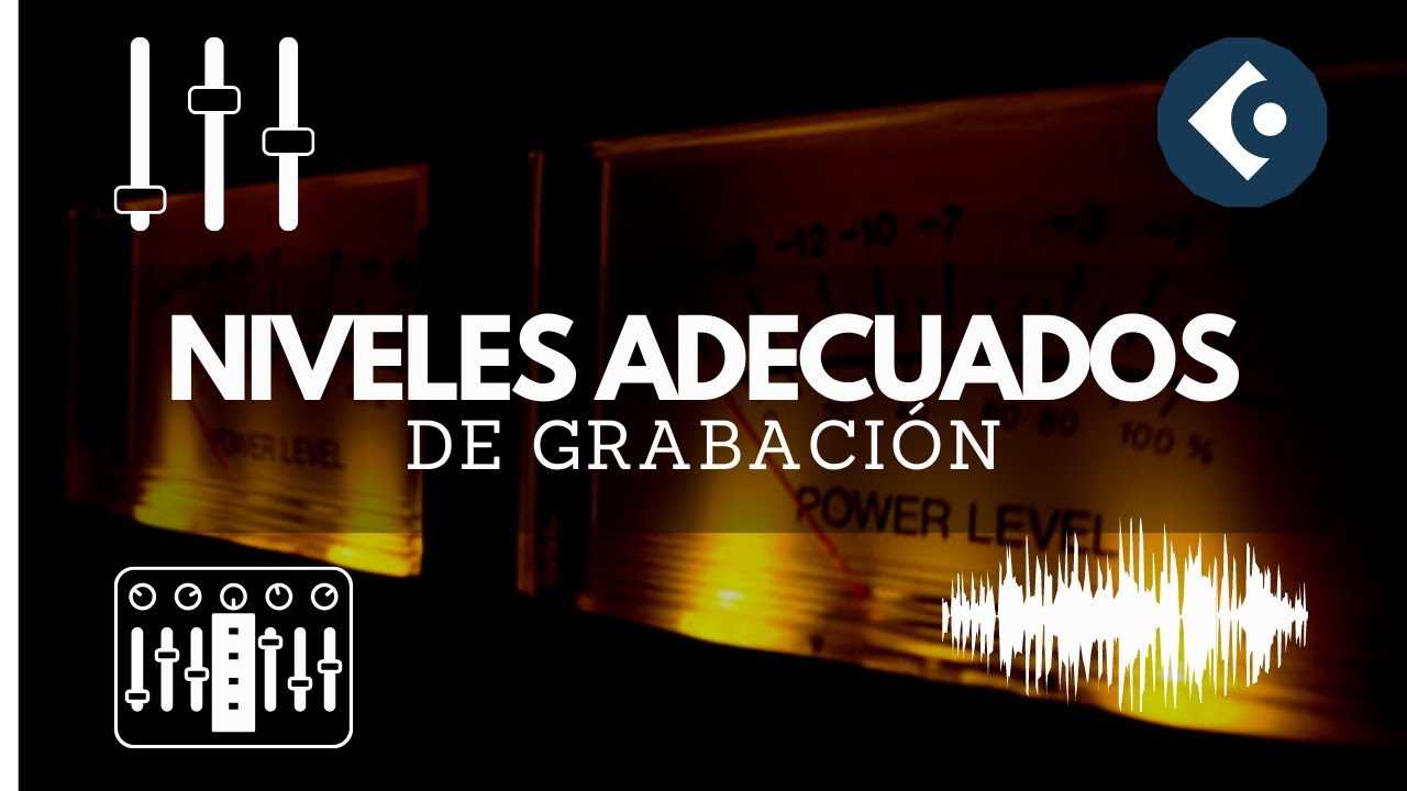 ¿Cuál es el nivel adecuado de grabación? Ganancias perfectas en CUBASE