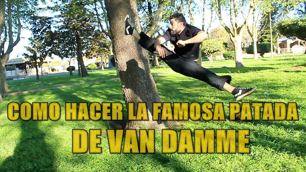 Como hacer la Famosa patada de van damme ( patada Helicoptero)