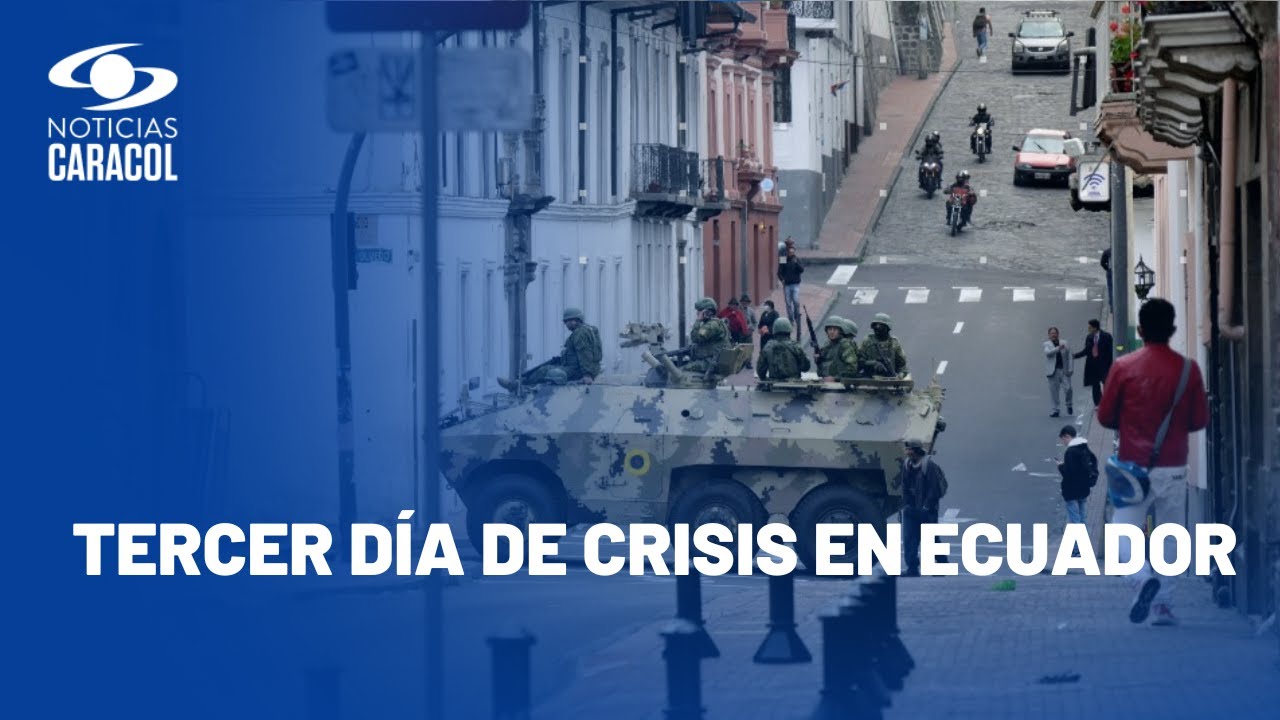 Ecuador, en estado de guerra: lo último en vivo