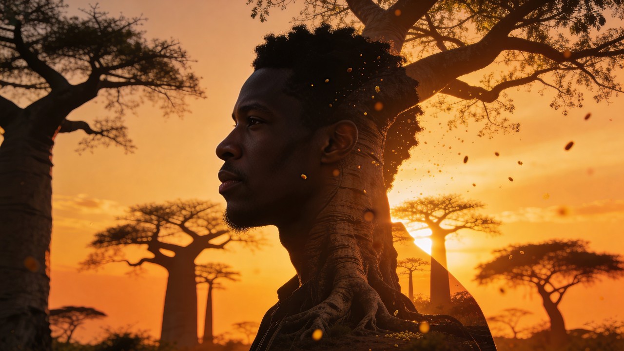 432 Hz Telluric Energy | Baobab Forest at Dusk