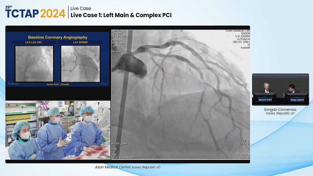 [TCTAP 2024] Live Case 1: Left Main & Complex PCI