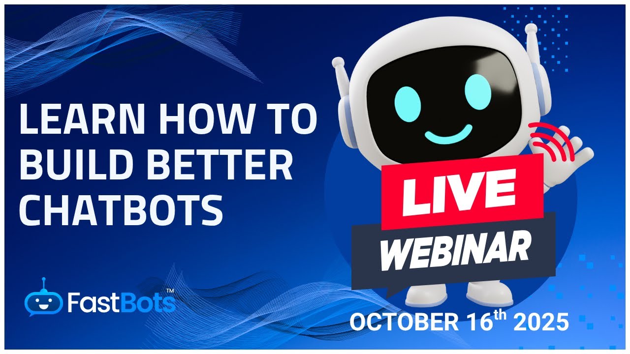 How to Build a Booking AI Chatbot in Minutes (FastBots Webinar Training)