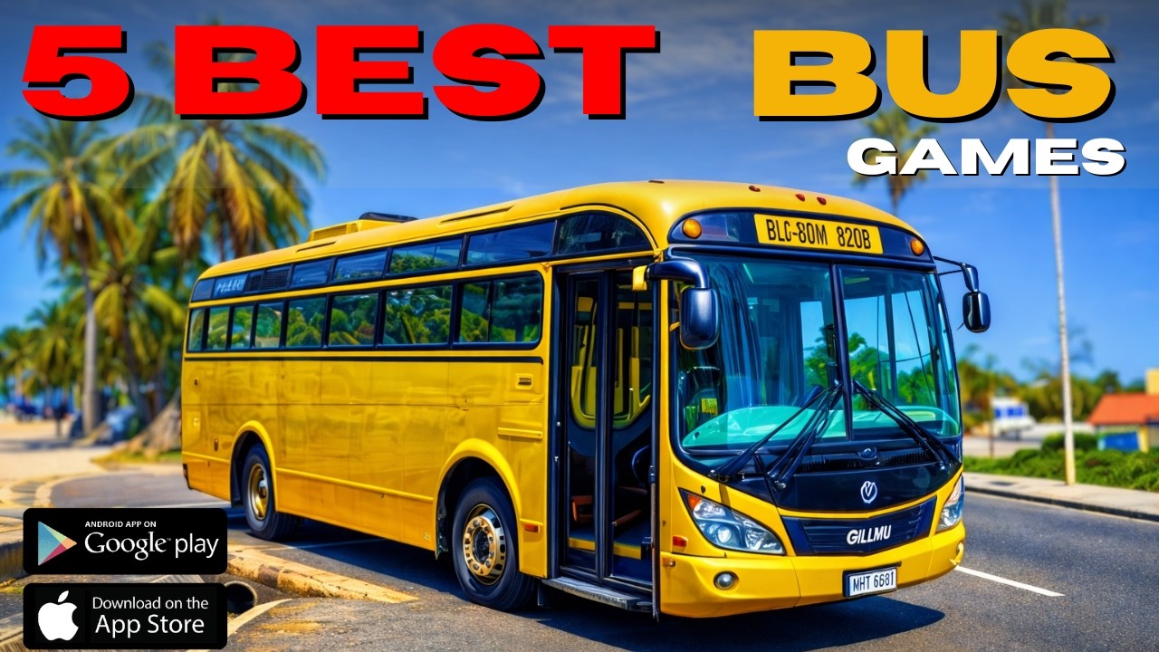 Top 5 Best HIGH GRAPHICS Bus Simulators in 2026( Android & iOS)✅✅ #busimulator #fyp