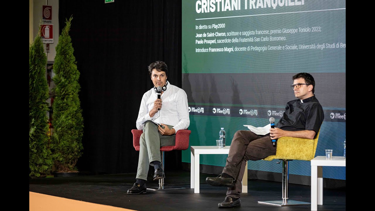 NON CI SONO PIÙ CRISTIANI TRANQUILLI