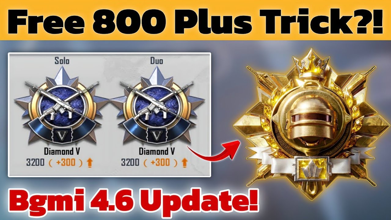 🇮🇳 How To Reach Conqueror In 4 Days ⁉️ 4.6 Update Solo Duo Squad Rank Push Tips ✅