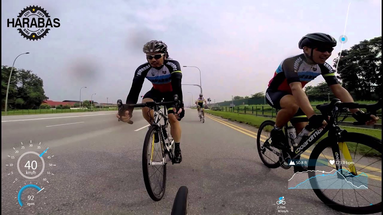 team Harabas at Lim Chu Kang Rd