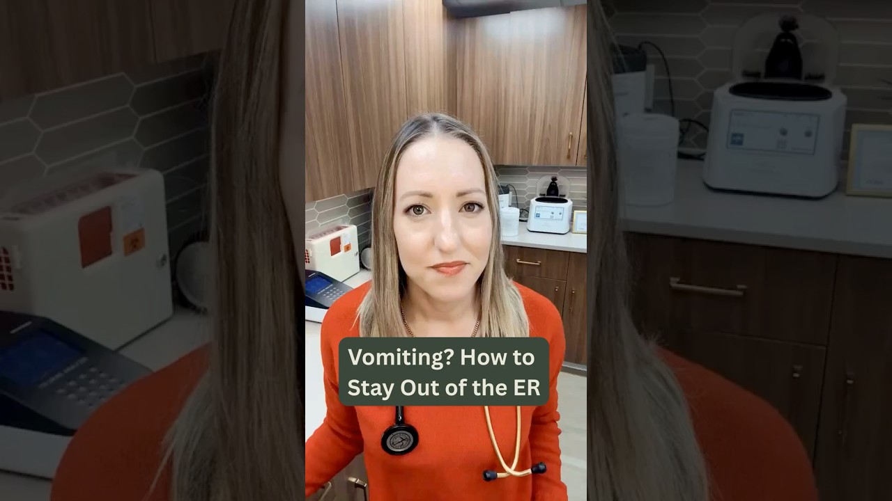 Vomiting? How to Stay Out of the ER