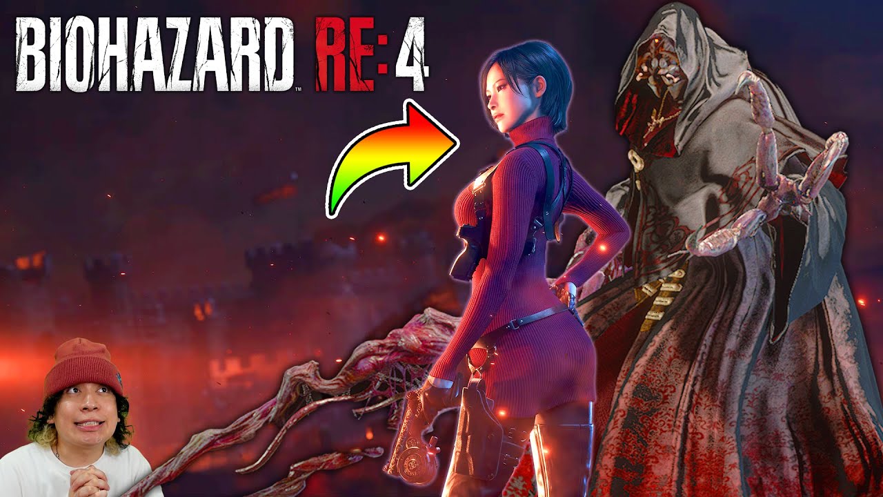 女スパイ VS 巨大キメラ【エイダ編  バイオハザード RE4 】#6
