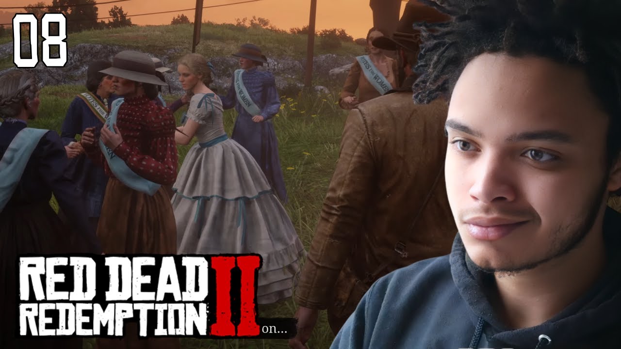I Went To A Womans March | Red Dead Redemption 2 First Playthrough 08