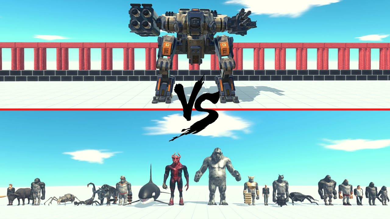 B.O.S.S Vs All Units ARBS | Animal Revolt Battle Simulator