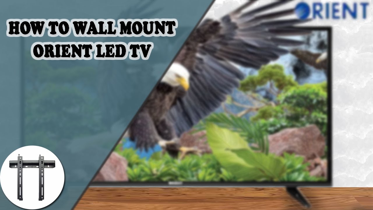how to wall mount orient led