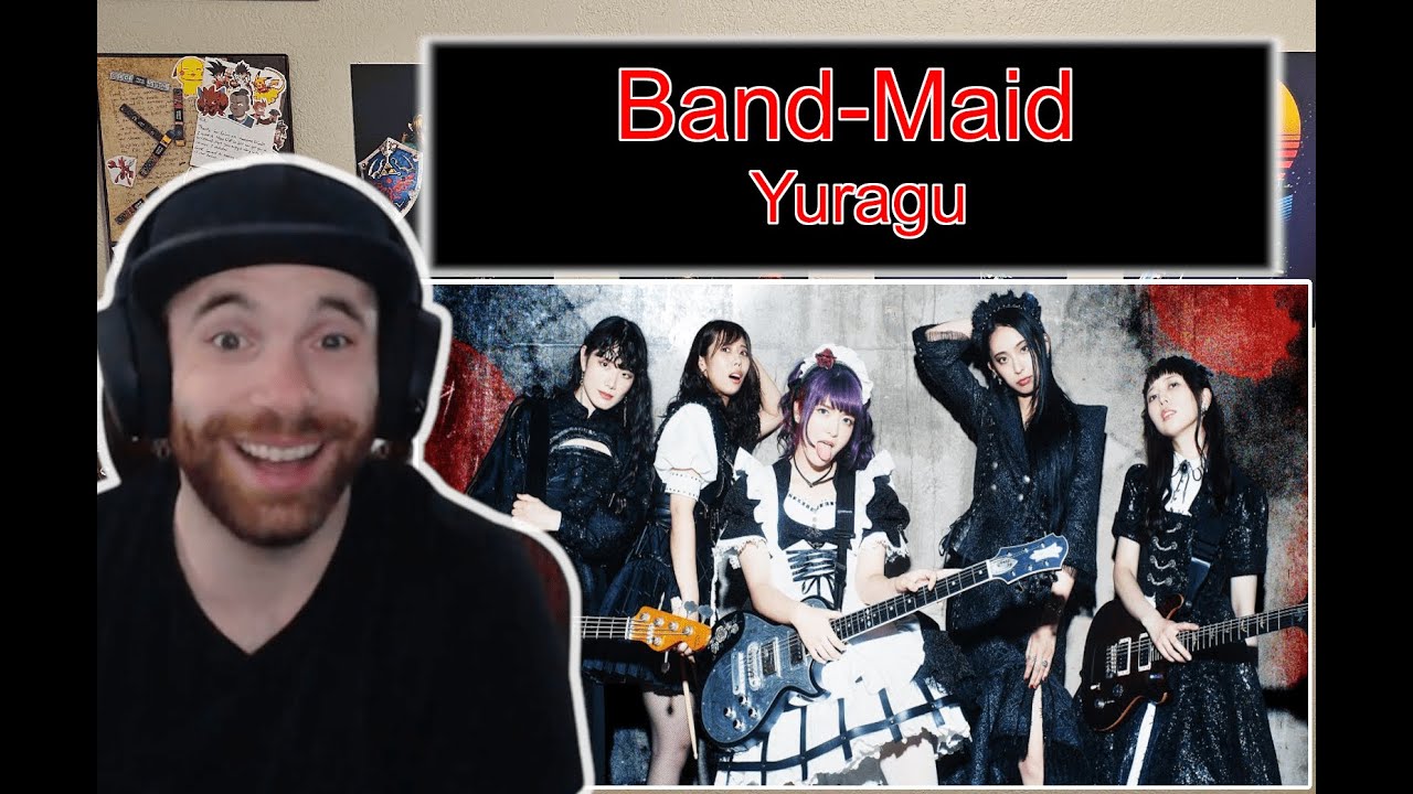 Band-Maid | Yuragu (First Time Hearing) Live Stream Reaction