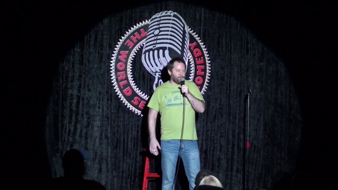 Stuart Swanson at the World Series of Comedy