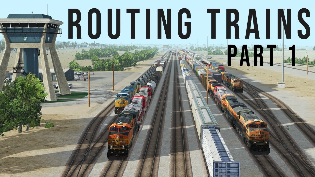 Run 8 Train Simulator Tutorial: Routing Trains into Yards with OTTO (Part 1)