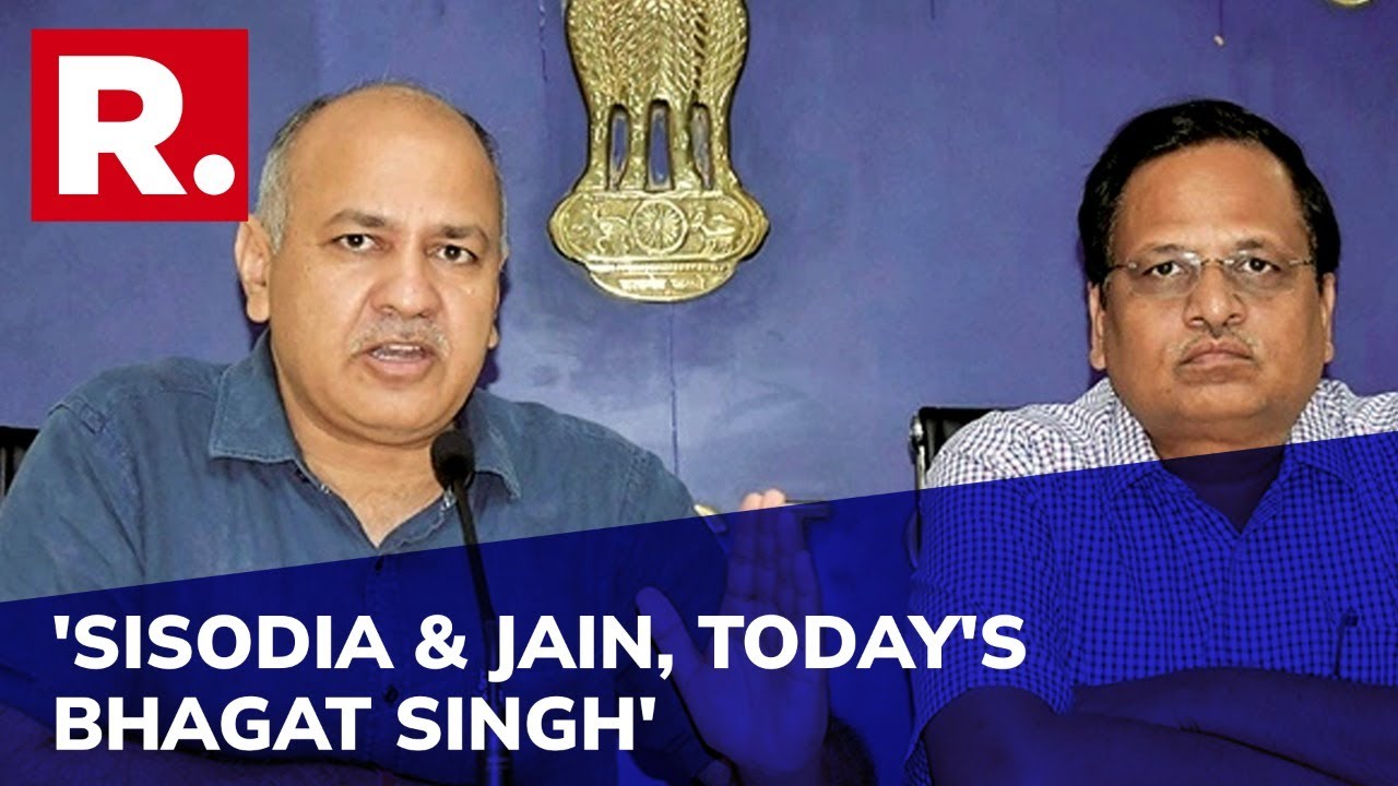 Arvind Kejriwal Defends AAP's Manish Sisodia & Satyendra Jain, Draws Parallels With 'Bhagat Singh'