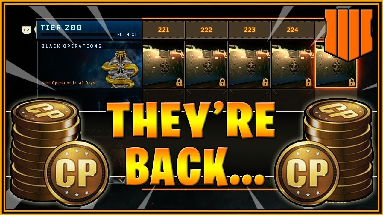 Well, they're back... COD POINTS make a RETURN in Black OPS 4! (How do COD Points Work in BO4?)