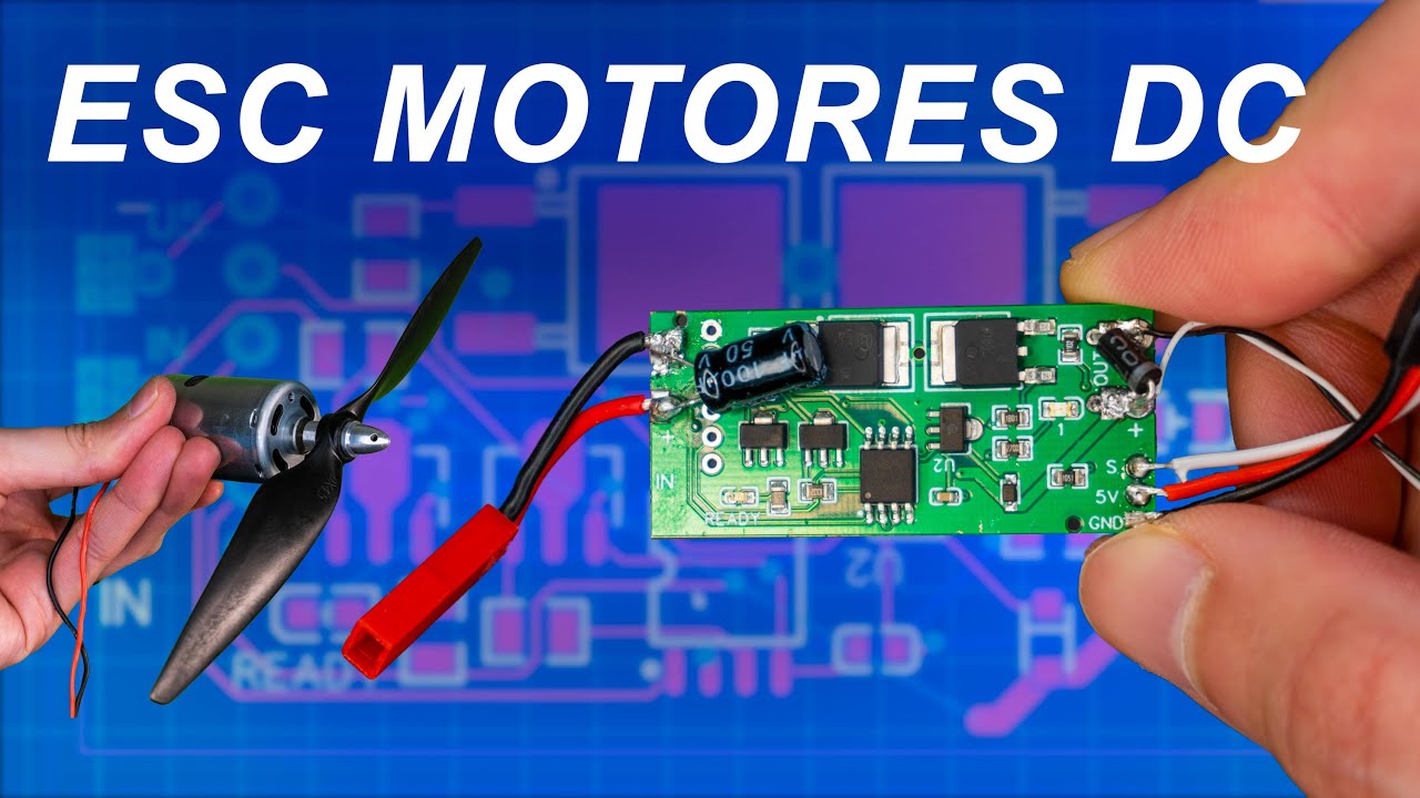 Hice un ESC para motores DC y se quema durante las pruebas