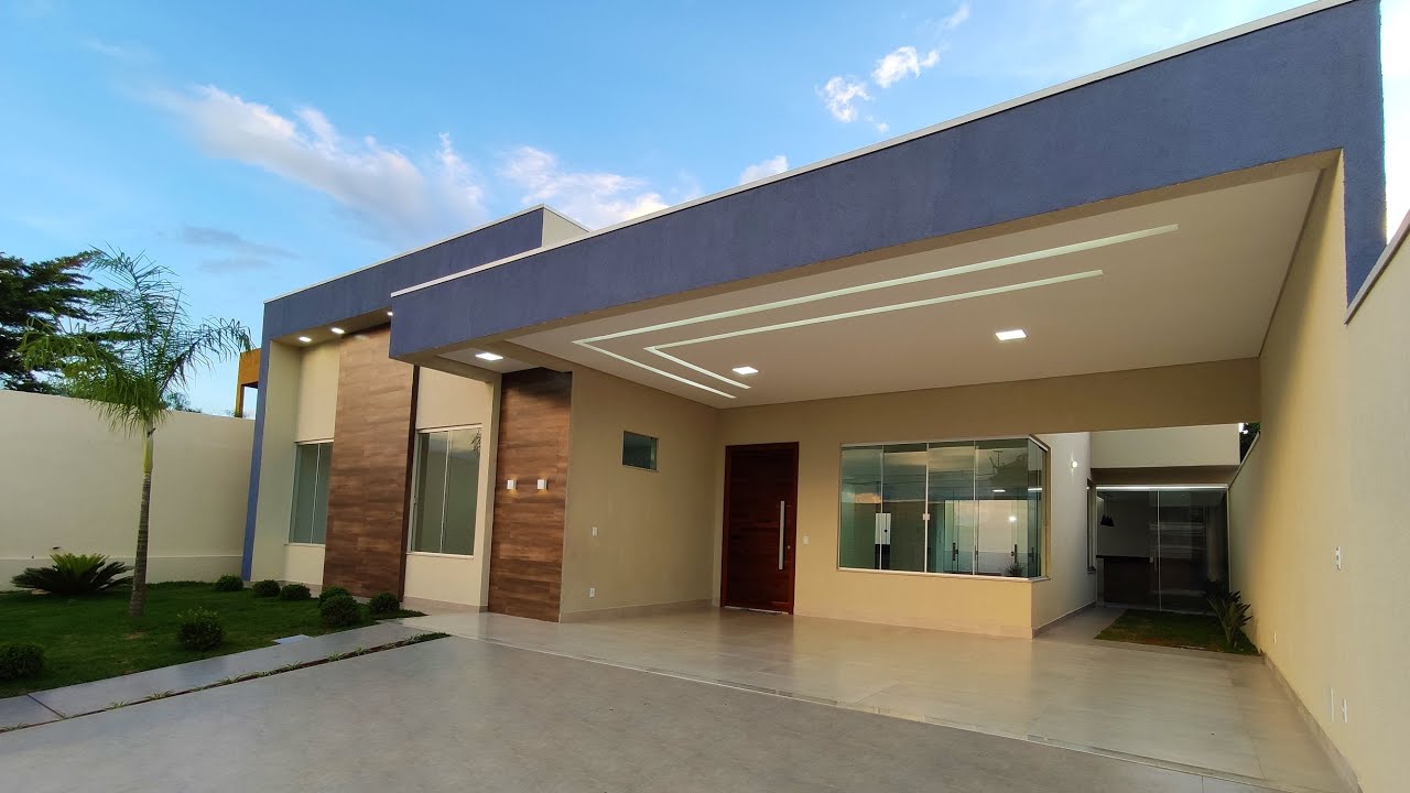 TOUR Casa TÉRREA Nova e MODERNA com Piscina Aquecida, LAZER Completo no Condomínio RK, Brasília/DF