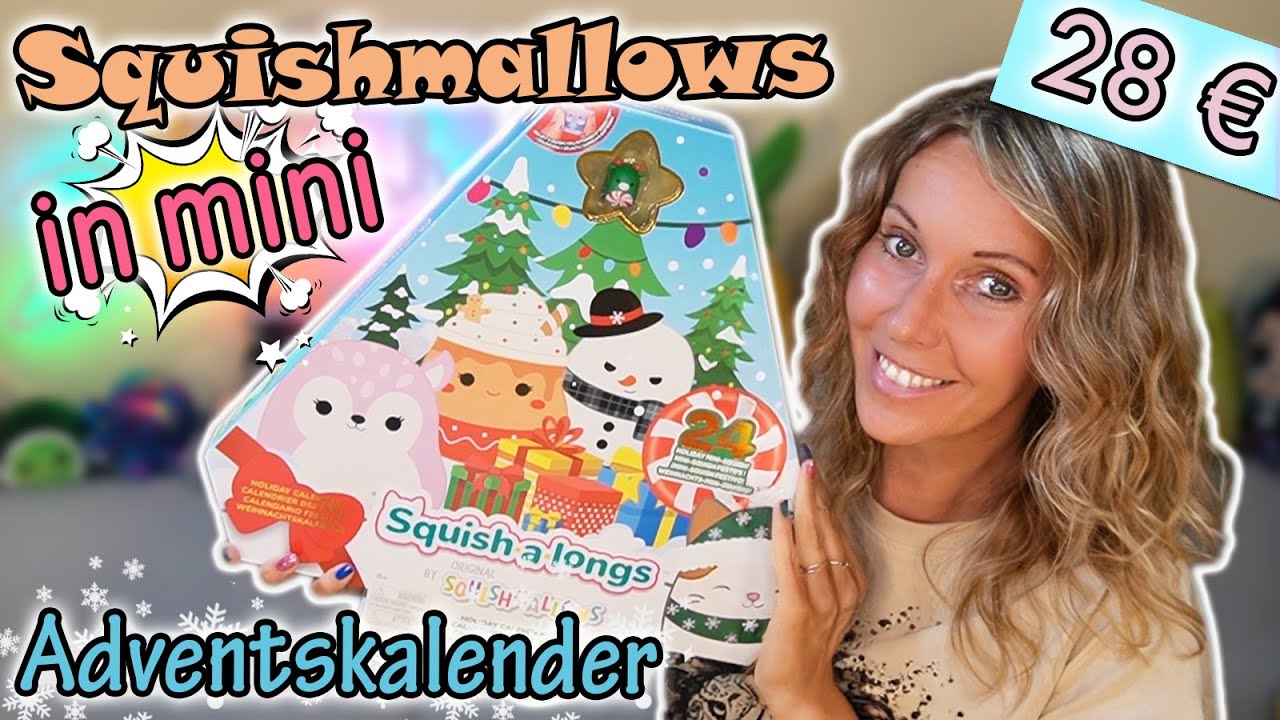 Der neue SQUISH-A-LONGS Adventskalender 🎄 Mini Squishmallows zum Sammeln & Tragen?! 😍