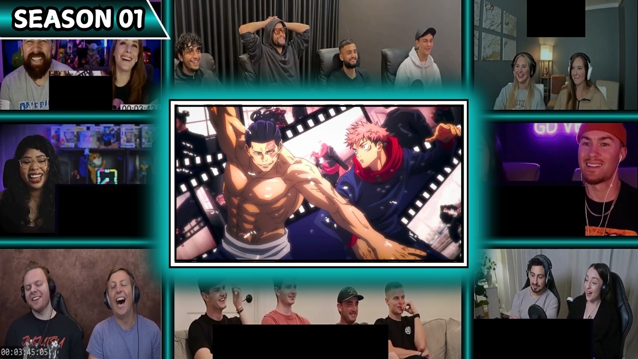 JUJUTSU KAISEN | EPISODE 16 [ REACTION MASHUP ]