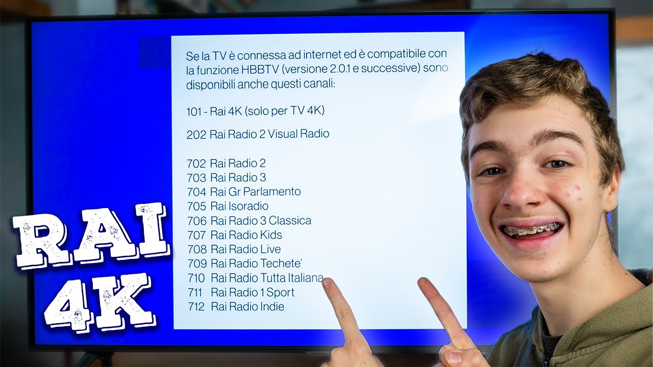 RAI 4K - L&rsquo;altissima definizione disponibile a tutti | Come vedere il nuovo canale
