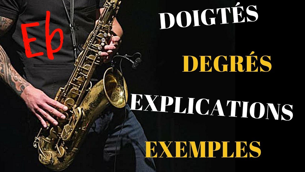 Apprendre, Comprendre et Maîtriser les gammes de Eb BLUES et Eb mineur pentatonique au Saxophone