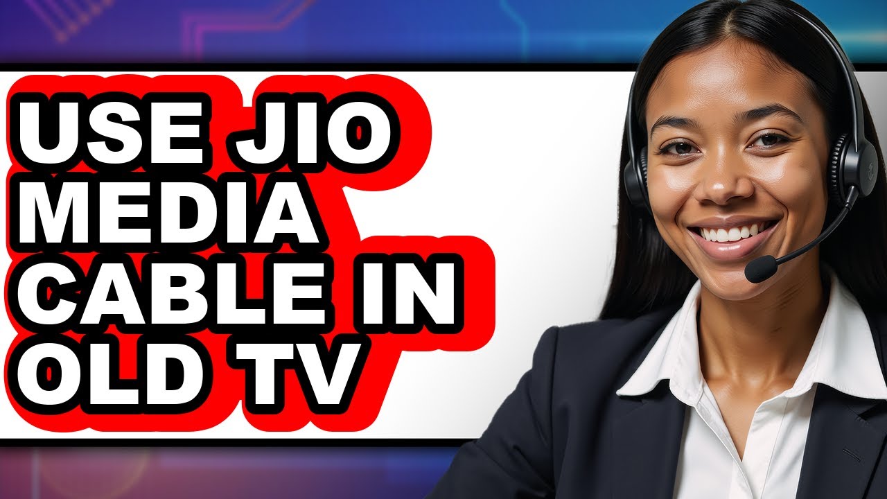 How to Use Jio Media Cable in Old TV (Only Way) 2025