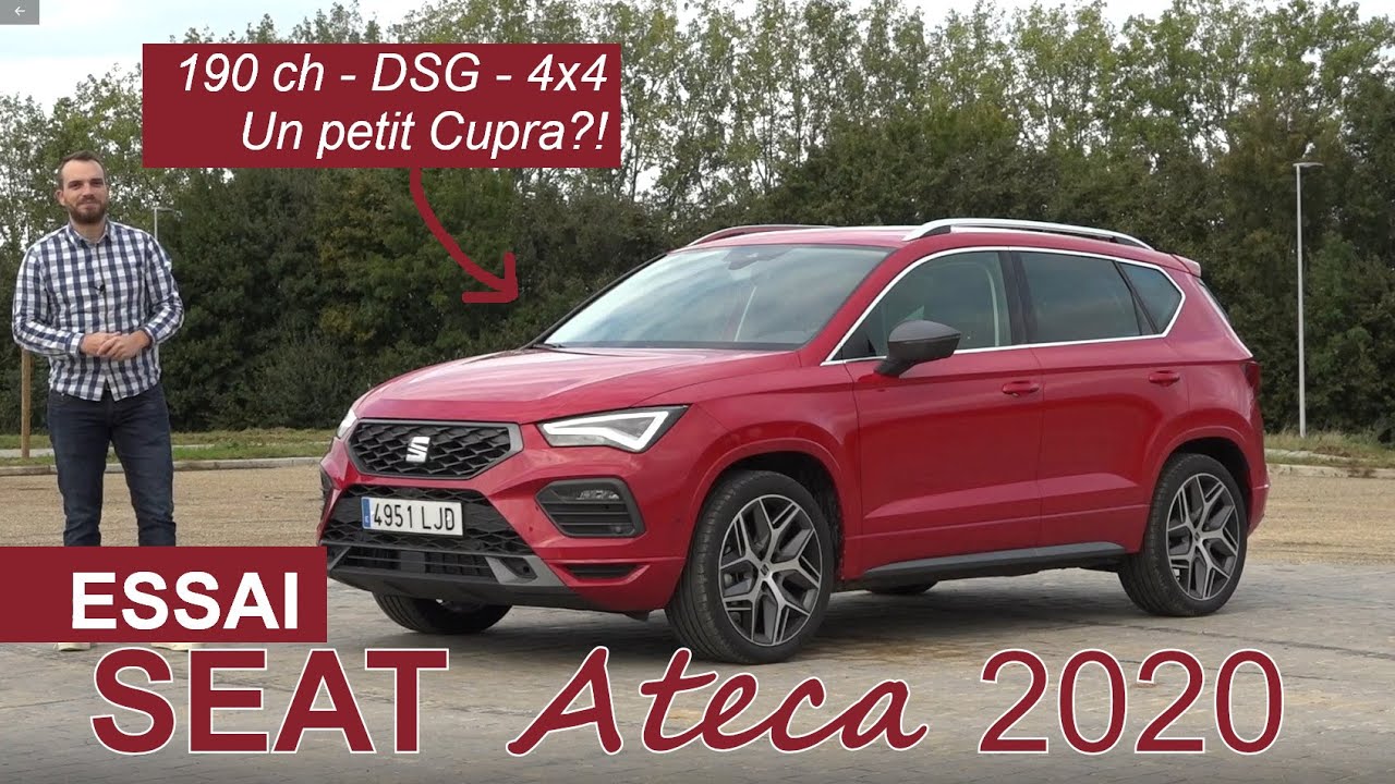 Essai SEAT Ateca FR restyl&eacute; 2.0 TSI 190 ch : Un petit Cupra ?