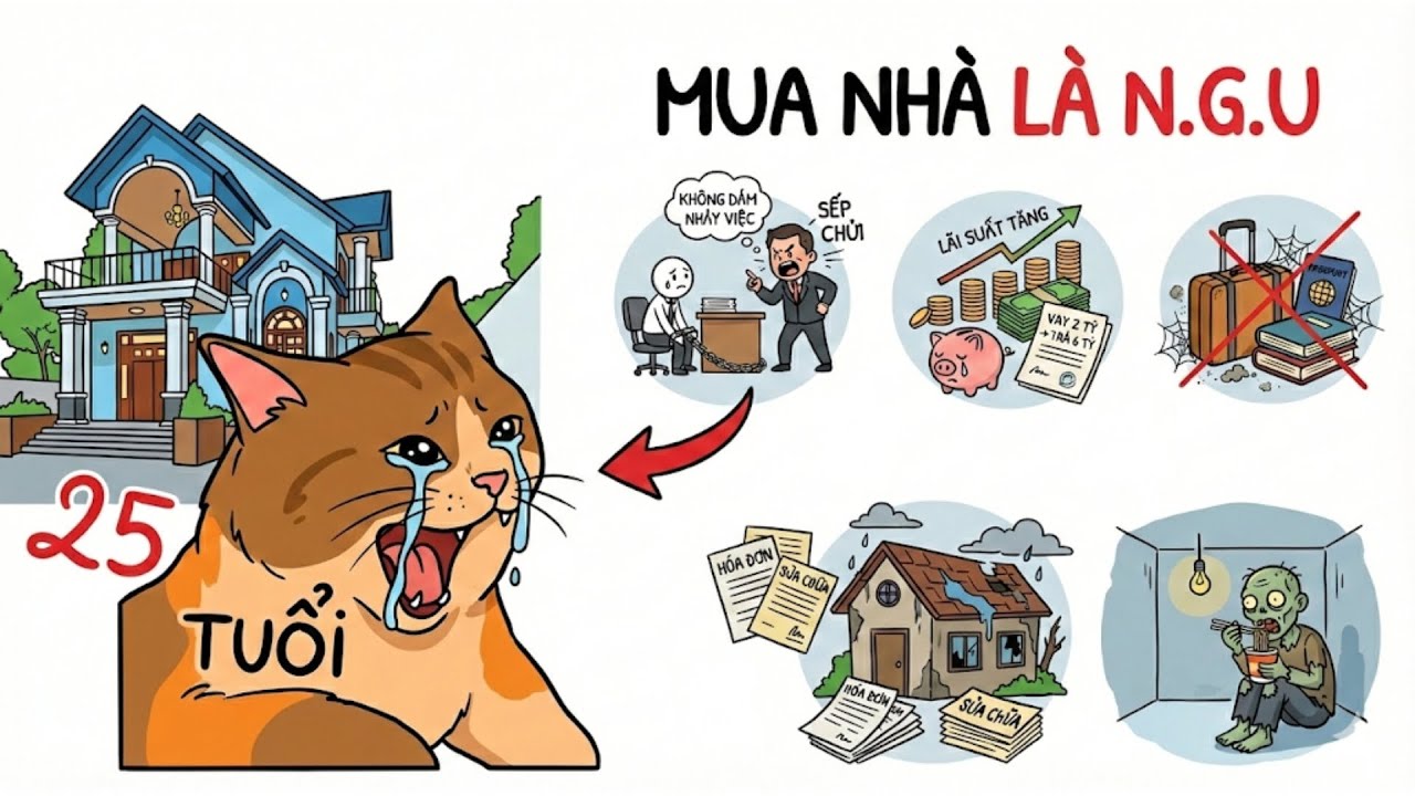 5 Lý Do Tại Sao Mua Nhà Trả Góp Tuổi 25 Là Quyết Định 'Ngu Ngốc' Nhất Đời Người