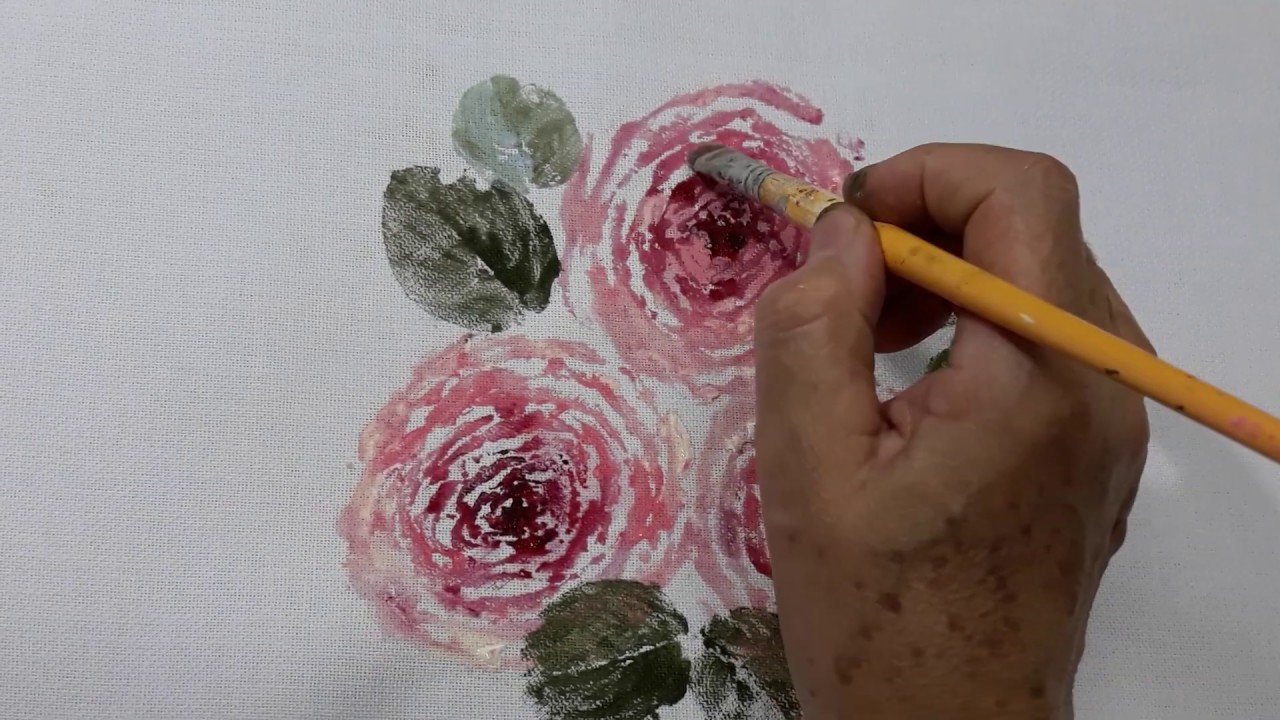 Pintando Rosas com Acelga