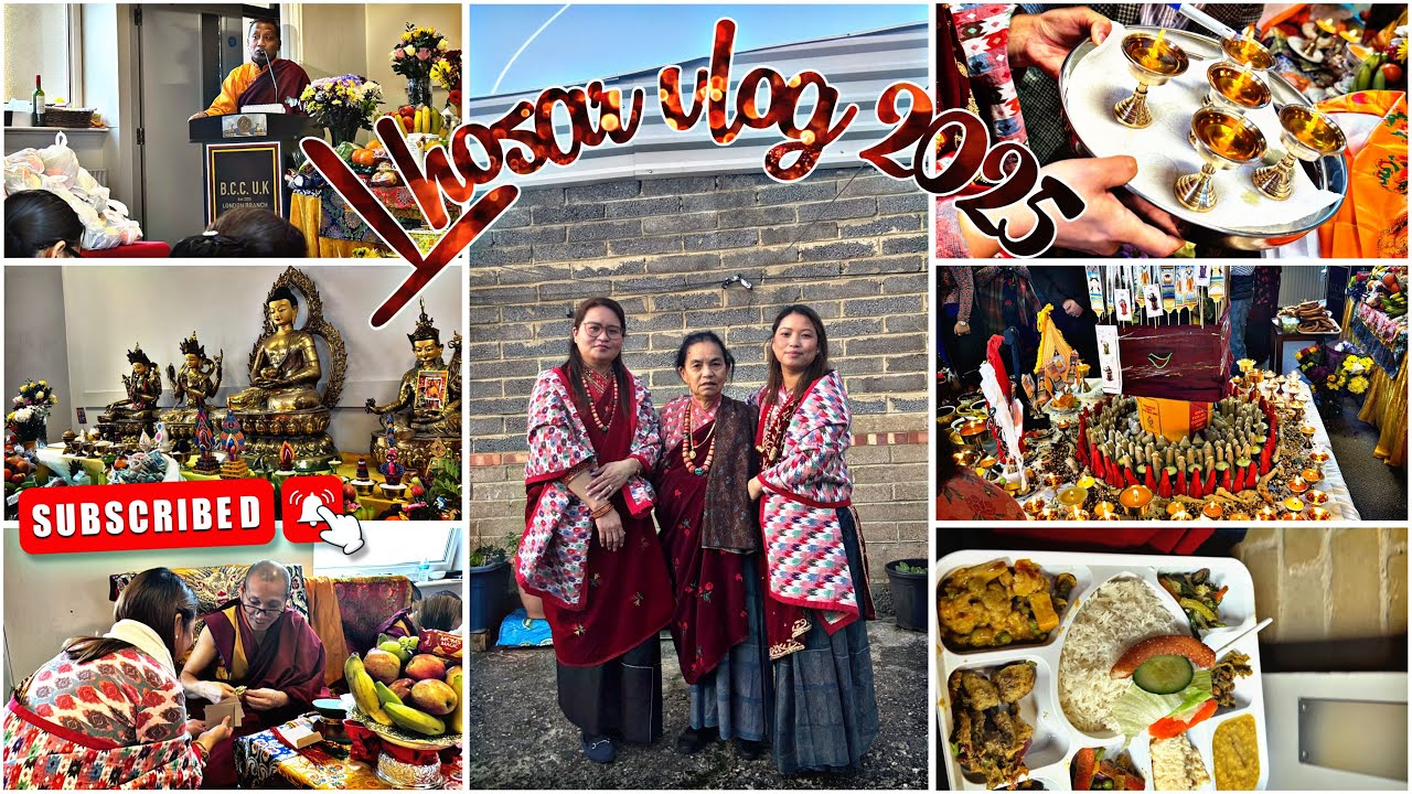 Tamu Lhosar Puja Vlog 2025|BCCUK Gumba||Celebrating Gurung Cultural Attire|Nepal Idol Salome Gurung