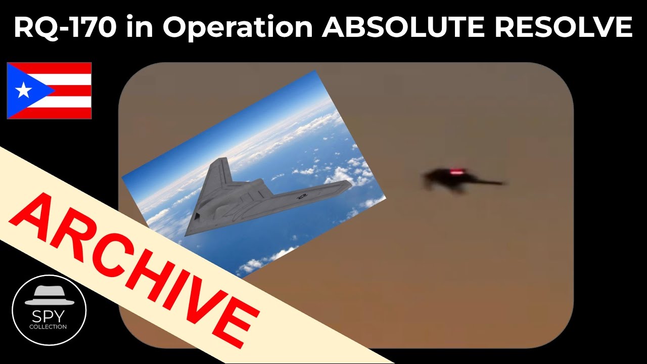 Secretive RQ-170 UAV Spotted in Operation ABSOLUTE RESOLVE (Jan. 2026)