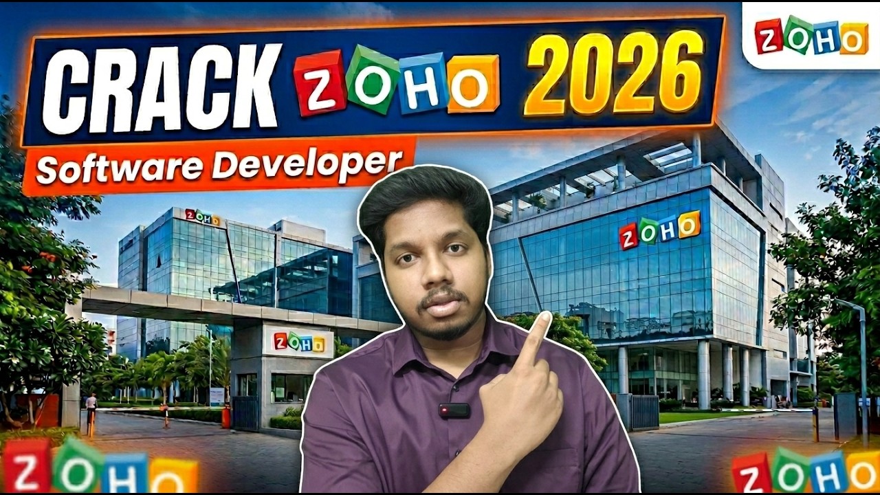 How to Crack Zoho Software Developer in 2026