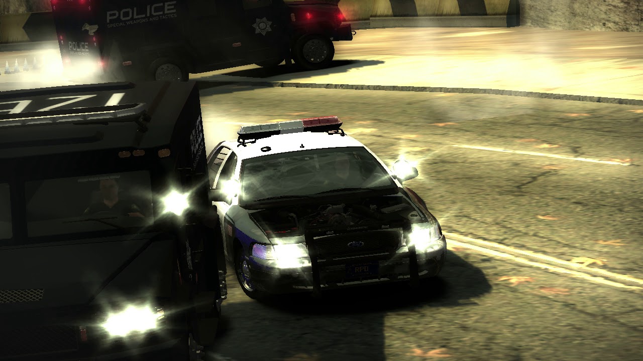 Need for Speed Most Wanted - Car Mods - Fortuna Valley Police Ford Crown Victoria Hot Pursuit
