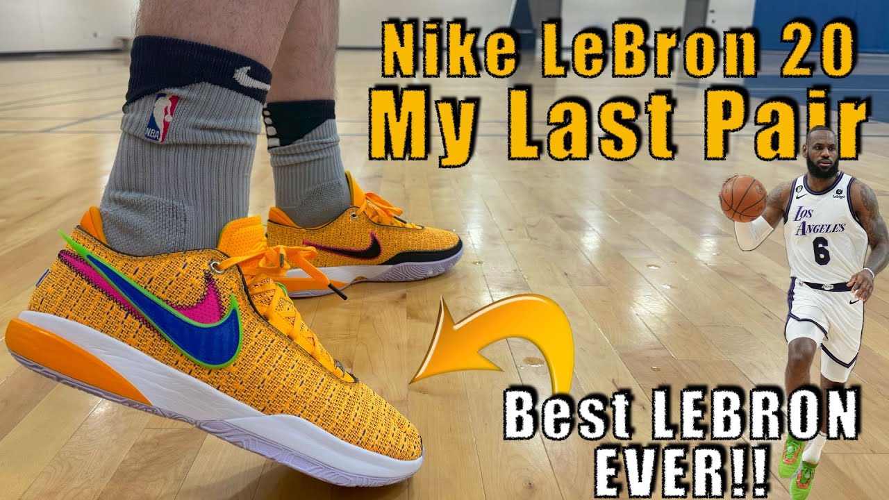 Кроссовки Nike Lebron 20 Laser Orange - Моя последняя пара!!